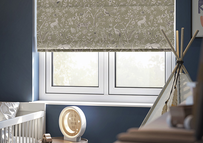 Rajah, Moss - Roman Blind - Image 5